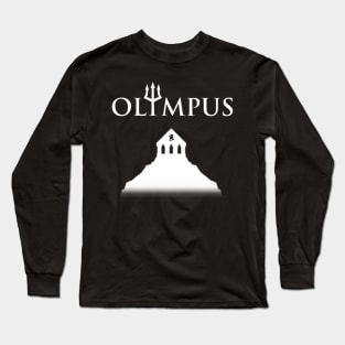 Olympus CC logo - White Long Sleeve T-Shirt